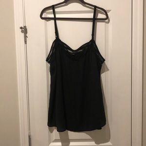 Sheer black blouse- torrid size 3